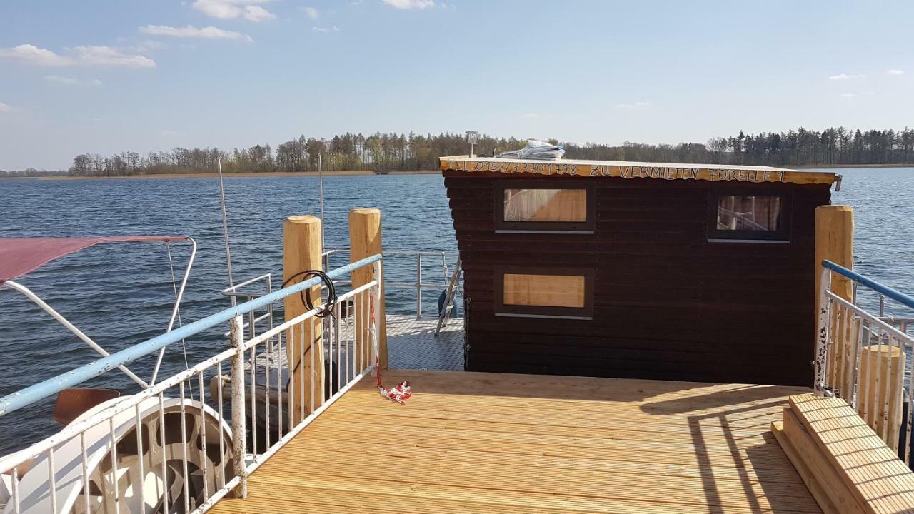 Hausboot Krakow Am See Forelle 1 Und 2 Экстерьер фото