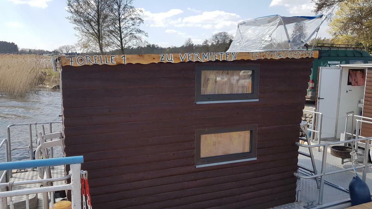 Hausboot Krakow Am See Forelle 1 Und 2 Экстерьер фото
